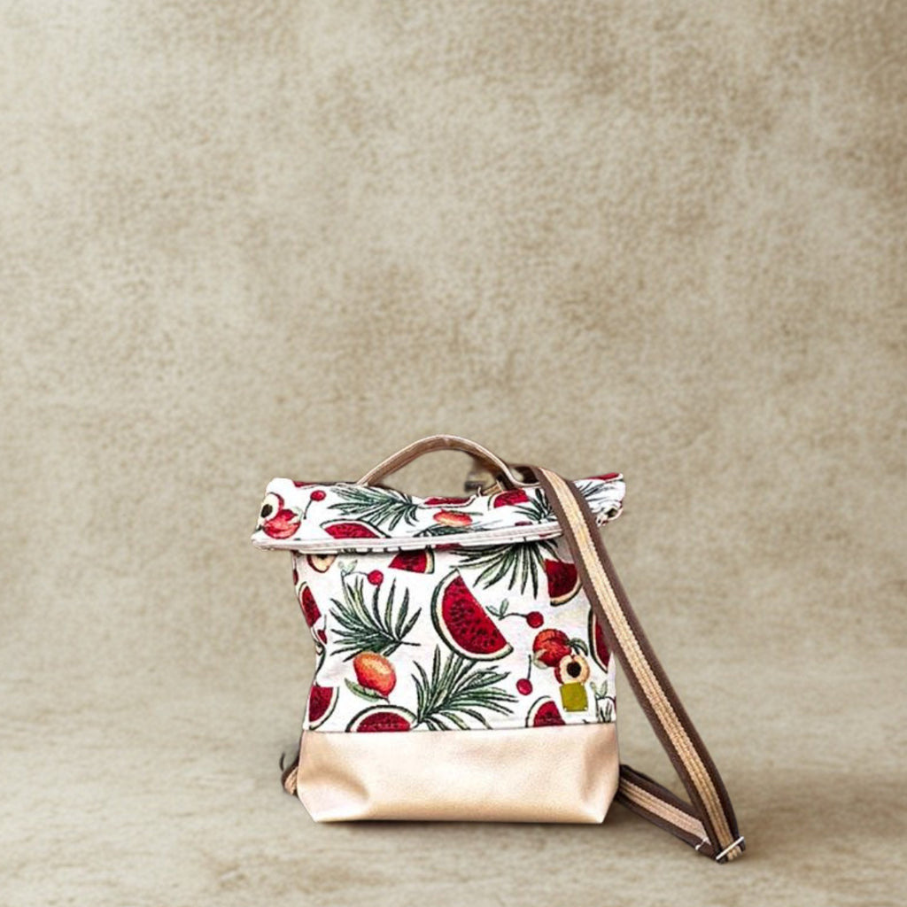 Velelia Summer – Zaino Borsa Gobelin 3 in 1 Artigianale Toscana
